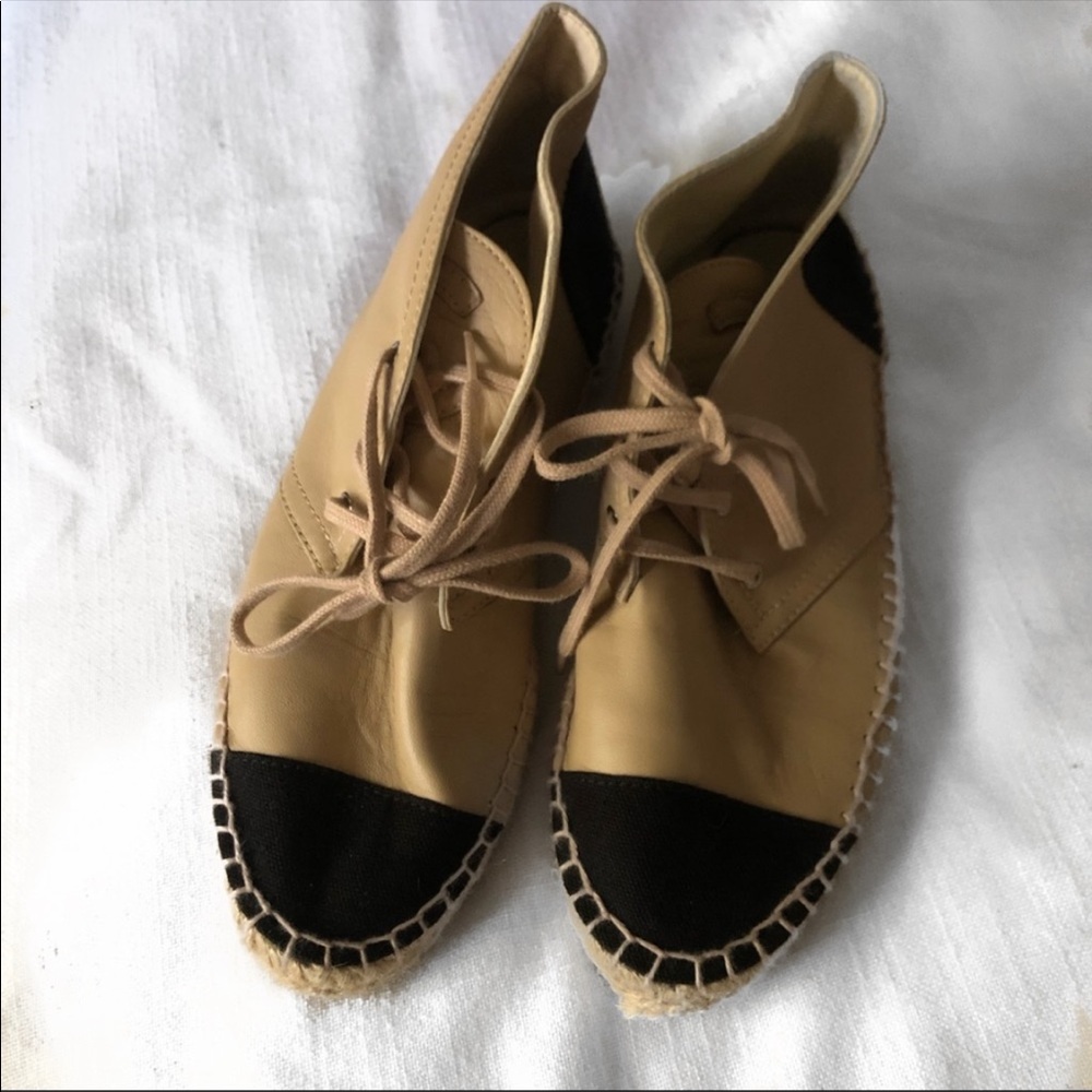 Chanel beige espadrilles size 38